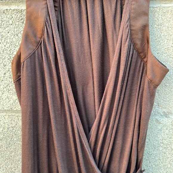 Club Monaco Brown Top With Belt size XS - Picture 6 of 6